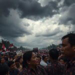 Ketegangan Politik Meningkat di Indonesia