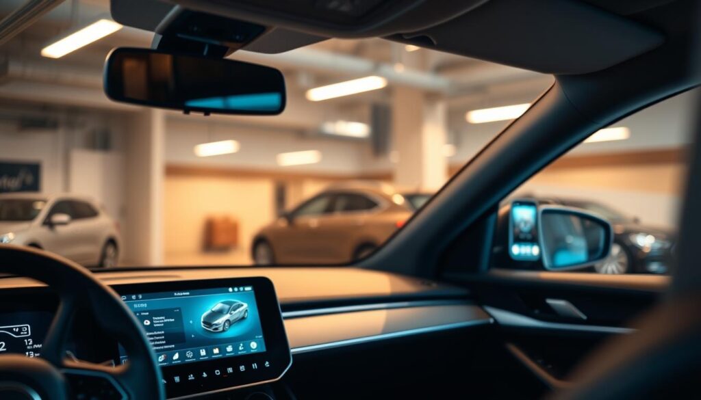 sistem pintu mobil otomatis via aplikasi