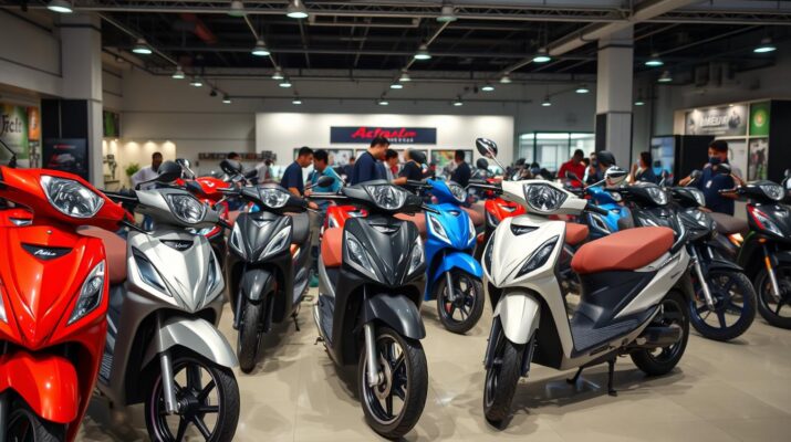 daftar harga motor matic 2025