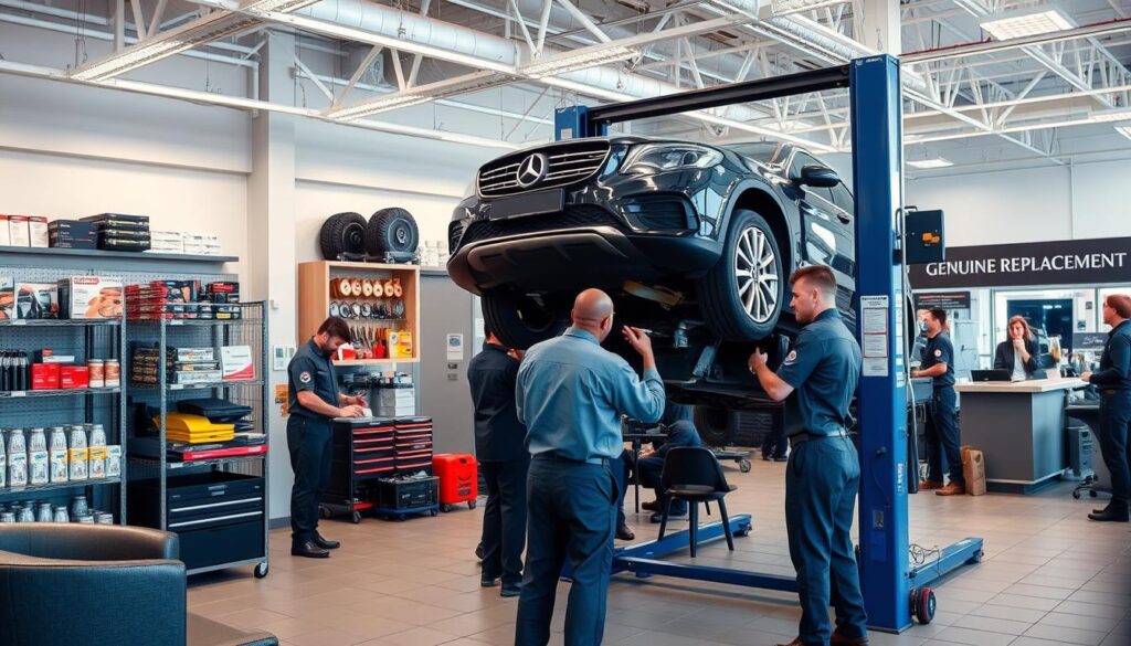 layanan perbaikan di dealer resmi