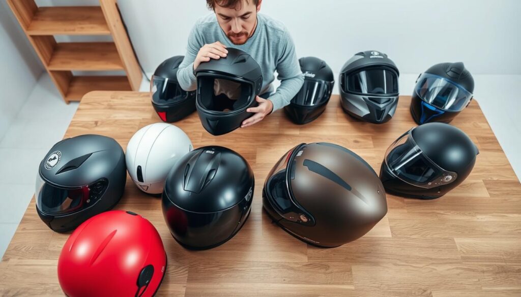 memilih helm yang sesuai memilih helm yang sesuai