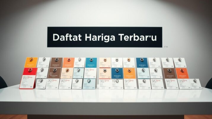 daftar harga terbaru