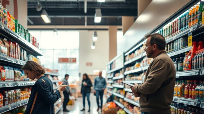strategi berhemat di supermarket
