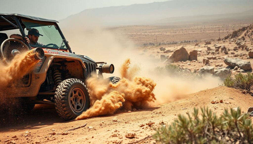 kesalahan pengemudi off-road