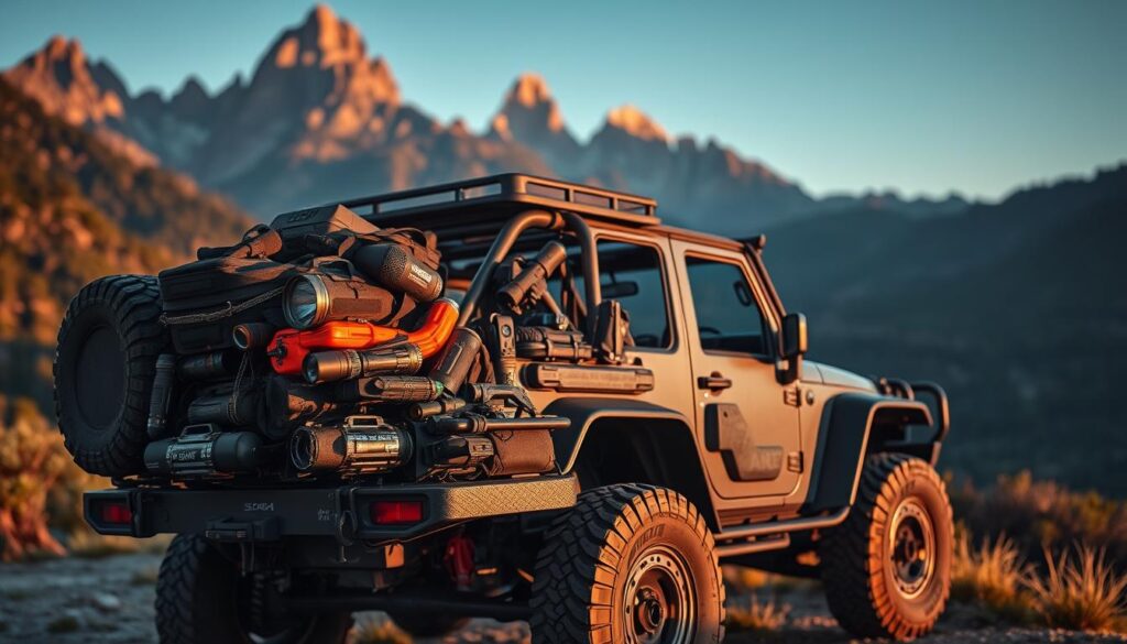 perlengkapan keamanan off-road