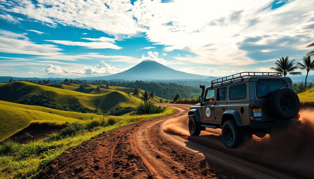 rute off-road di Bali